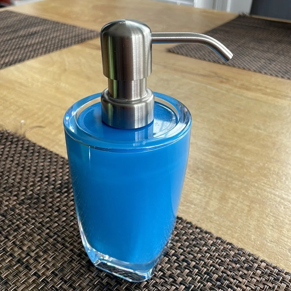 2pk Acrylic Plastic Liquid Soap Pumps
